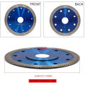 4.5" Super Thin Diamond Tile Blade Porcelain Saw Blade for Cutting Porcelain Tile Granite Marbles